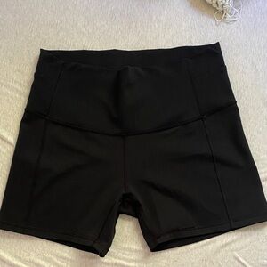 lululemon athletica Black Bike Shorts Size 12